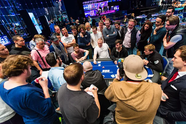 Piotr Franczak bubbles PokerStars and Monte-Carlo® Casino EPT Grand Final 2015 €25,000 High Roller