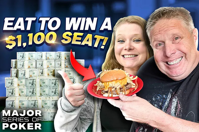 MSPT WI Poker State Championship Feature M GTD; Win a Seat By Eating a Burger 102