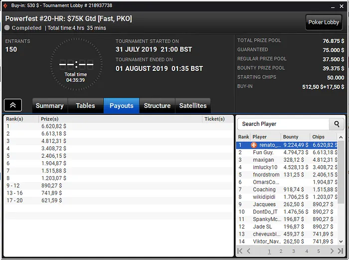 powerfest partypoker