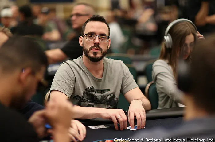 Giovani Torre no Main Event das WSOP 2019