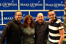 Greg Merson, Beverly Swimm, Lee Childs and Chad Brown