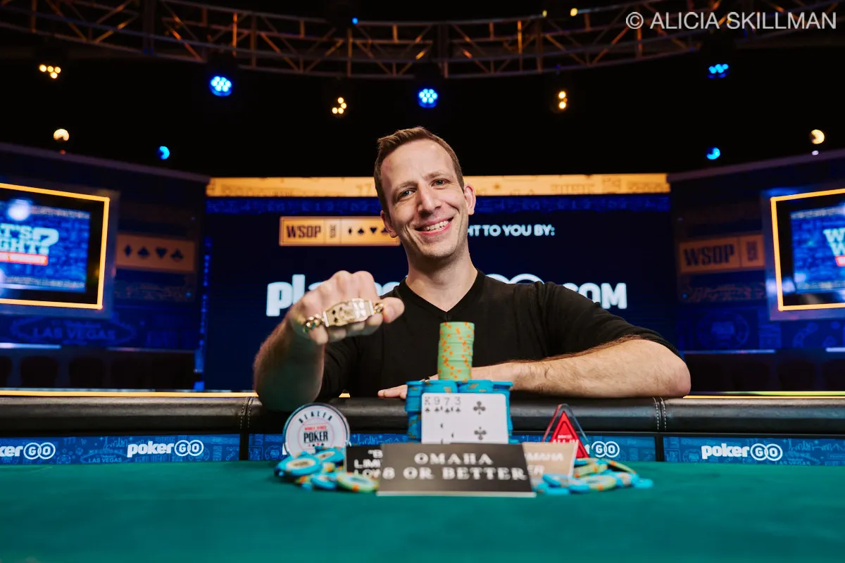 Benny Glaser Winner Event #15: $1,500 Mixed PLO Hi-Lo 8 / Omaha Hi Lo 8 / Big O