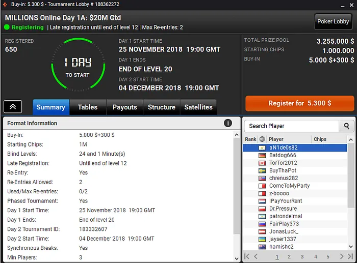 Maior Torneio de Poker Online de Sempre Será Disputado este Domingo 101