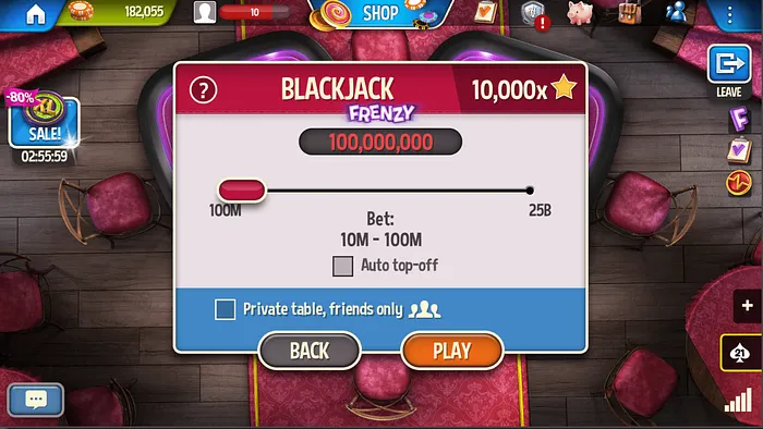 Xtreme Blackjack Frenzy GOP3