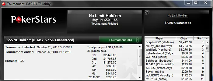 5 Minutos de Fama - Poker Tuga 104