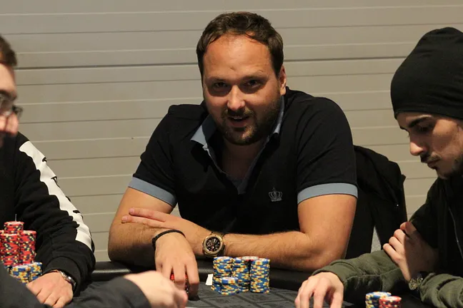 Day 1a Chip Leader Lambros Vrakas Eliminated