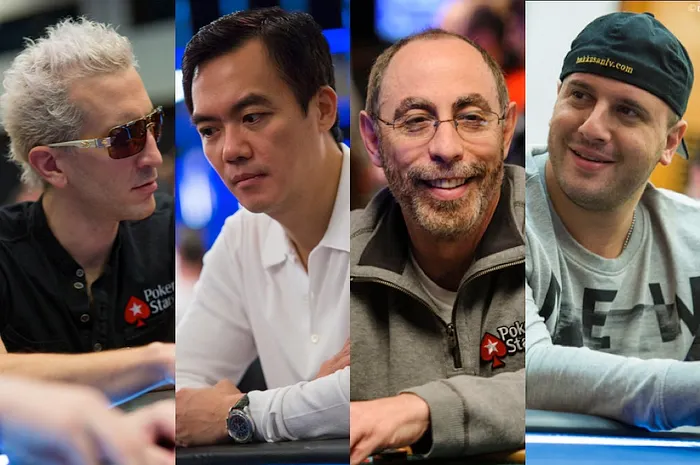Bertrand "ElkY" Grospellier, John Juanda, Barry Greenstein & Michael Mizrachi
