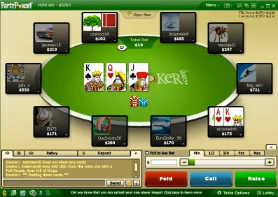 Espreitamos o Novo Look da Party Poker! 101
