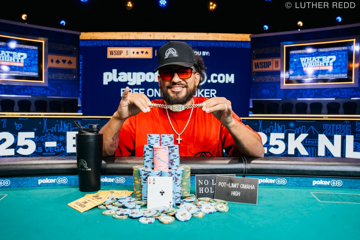 Lou Garza - Winner - Event #14: $25,000 High Roller PLO/NLH Mixed