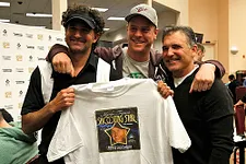 Chris Trapani, chip leader du jour 1b du World Poker Tour Bay 101 Shooting Star.