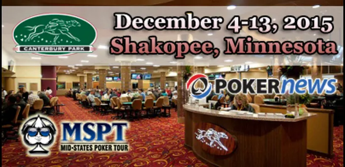 Last Stop of MSPT Season 6 Begins Friday; Canterbury Park Main Event Dec. 11-13 101