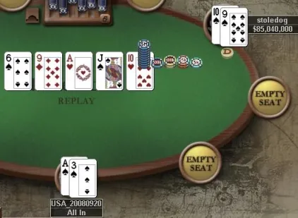 Poker online -  'stoledog' triomphe dans le 'Pokerstars Sunday Million' 101