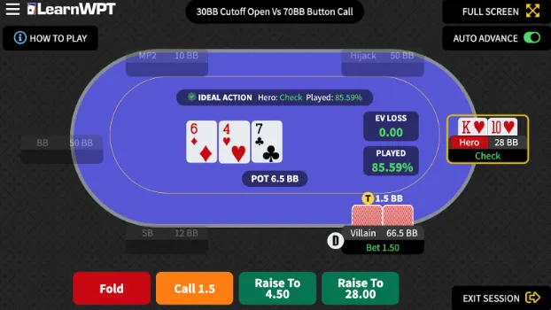 Discover Solved Final Table Play with the WPT GTO Trainer