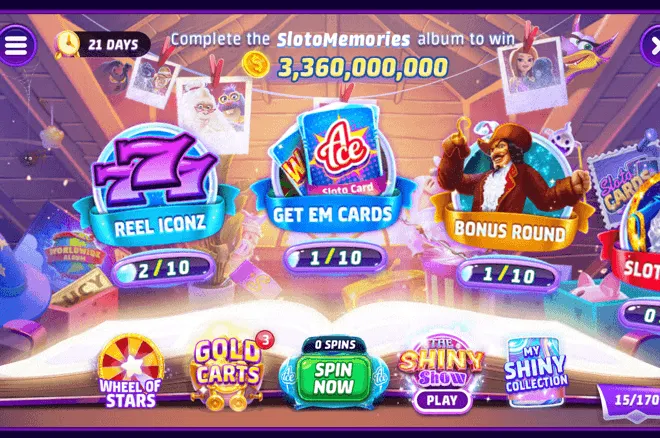 SlotoCards at Slotomania