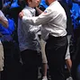 Dennis Phillips consoles Nicholas Sliwinski moments after eliminating him
