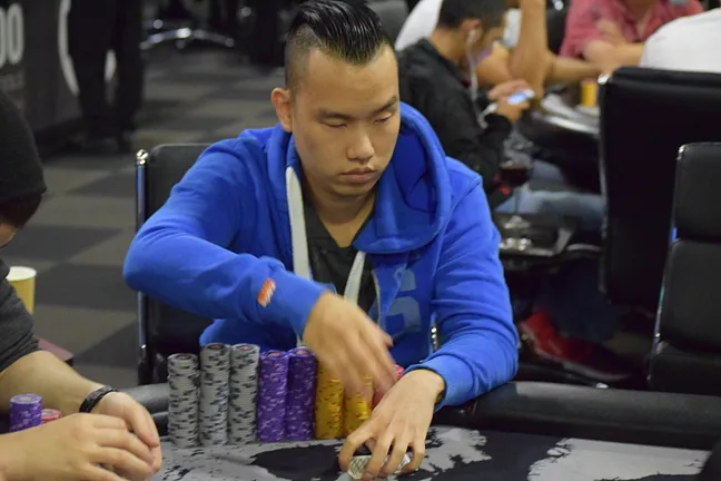 Sammy Chao ends Day 1b with overall chip lead