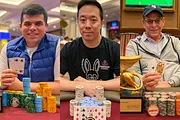 Winners from the DeepStack Poker Series, Venetian's Last Tournament Series in Old Poker Room