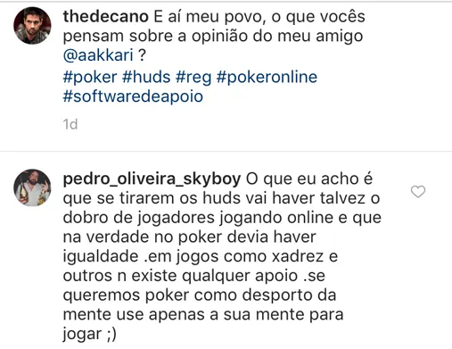 André Akkari: "É Hora de Acabar Com os HUD's no Poker Online" 101