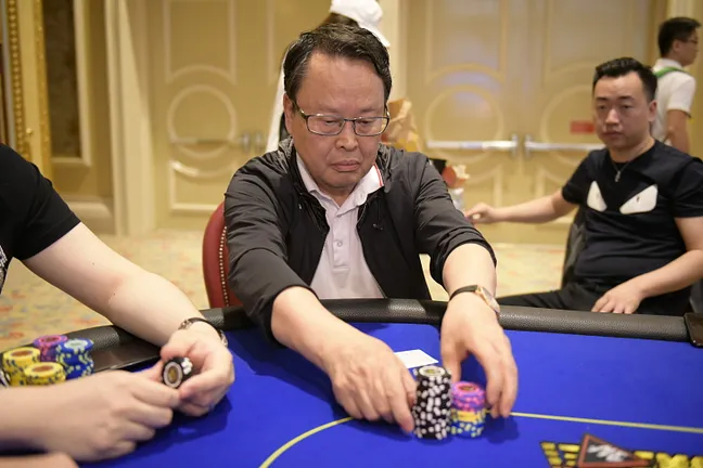 Huidong Gu is making some aggressive plays