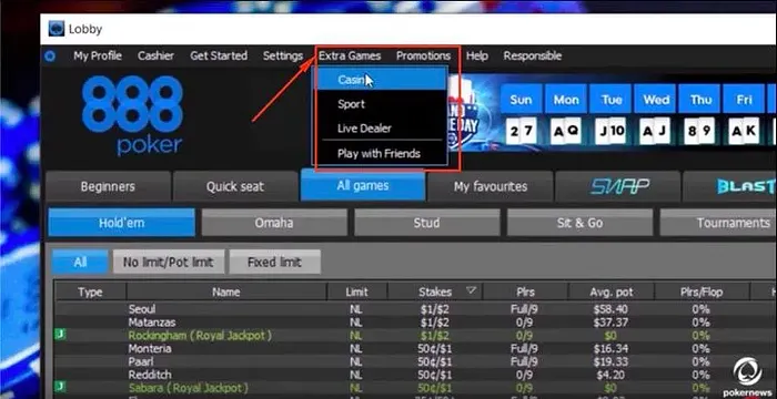 Organizar partidas privadas de poker en 888poker es más rápido