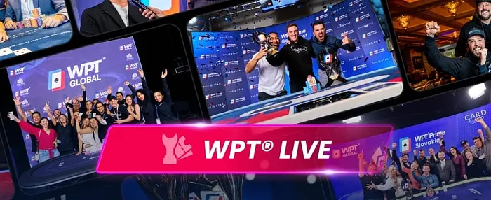 satélites para eventos live do WPT