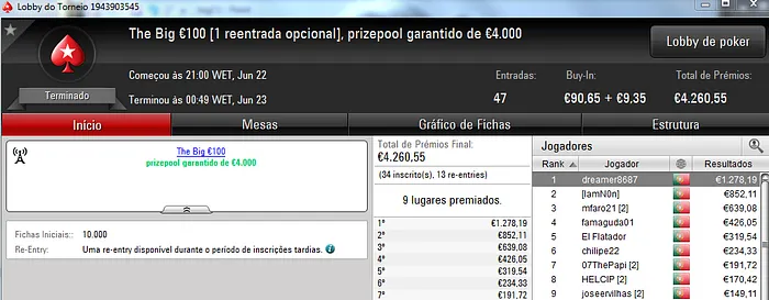 Quinta-feira Recheada para Dreamer8687 e Nelsonmon289 101