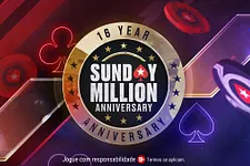 16º Aniversário do Sunday Million tem US$ 10M GTD