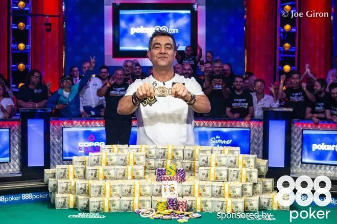Hossein Ensan Wins the 2019 WSOP Main Event for $10m