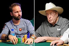 Daniel Negreanu and Doyle Brunson