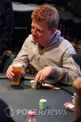 Mark Vos Enjoying Himself At The Table