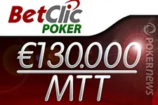 Betclic Poker challenge MTT : 130.000€ de bonus