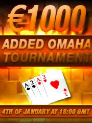 Aprenda um Novo Jogo, Torneio de Omaha com €1000 Adicionados … 0001