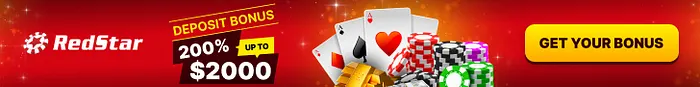 RedStar Poker bonus boas-vindas