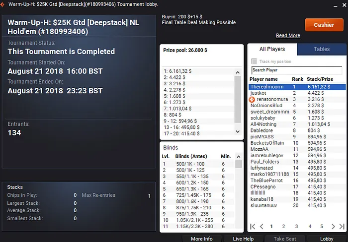 João Simão Conquista o Bounty Hunter High Roller do partypoker 103