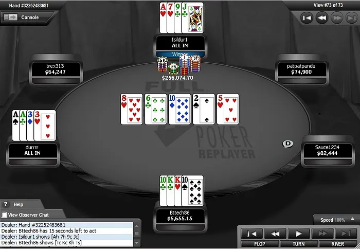 Full Tilt Poker High Stakes : Blom remonte, Dwan lâche 0K 101