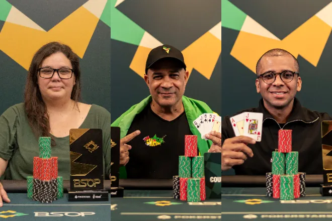 Nadin Kuntze, Jean Luc Voyer e Anderson Silvestre