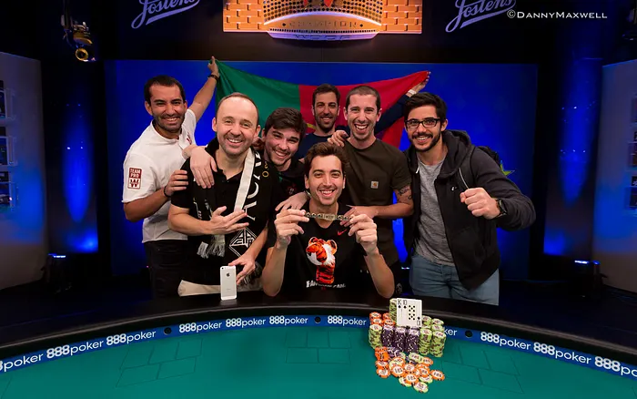Diogo Veiga - Vencedor do 2018 WSOP Big Blind Antes $3,000 No-Limit Hold'em