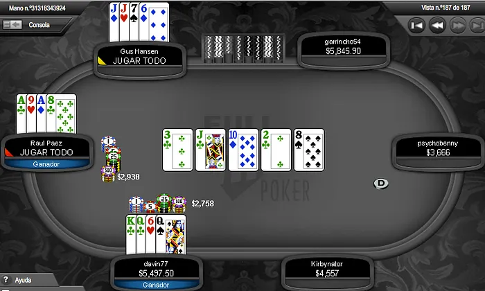 Lleno hasta la bandera en la reapertura de Full Tilt 103