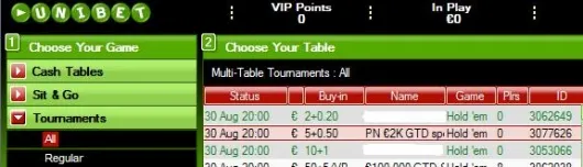 Hoje às 19:00, Torneio de €2,000 Garantidos + Oferta Pacote Unibet Open Praga 101