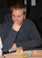 Juha Lauttamus is now the clear chip leader