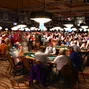 Players entering the Amazon room for the start of day 1d of the Main Event