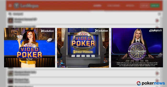 LeoVegas Casino ON Video Poker
