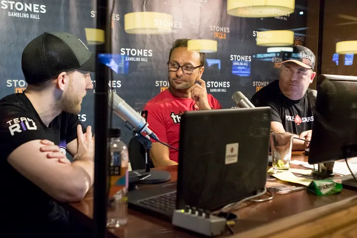 Jason Somerville, Daniel Negreanu and Chris Moneymaker