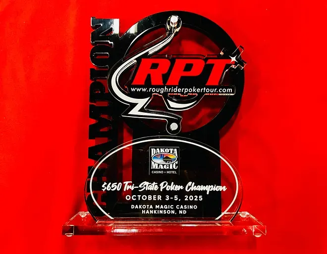 RPT Tri-State Poker Championship Trophy