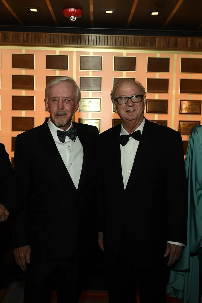 Inductees Billy Walters and Billy Baxter at the Sports Gambling Hall of Fame