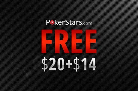 Deposita na PokerStars e Ganha $34 Grátis + $20 Oferta PokerNews 0001