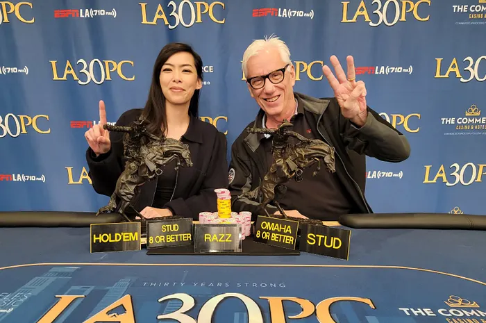 James Woods & Lynda Tran