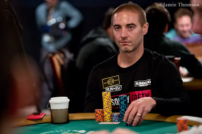 Chance Kornuth has made some headway in his heads-up match with Phil Galfond.