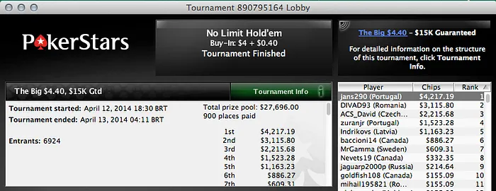 Hugo Soares, Edgar Oliveira, Tiago Figueiredo & Mais a Faturar na PokerStars 102