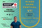 Mixed Game Festival VII in Las Vegas This Month to Award NAPT Package